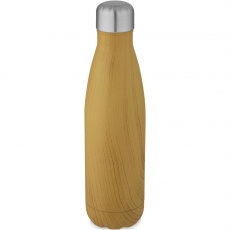 Cove 500 ml Kupfer-Vakuum Isolierflasche in Holzoptik