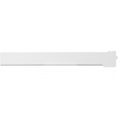 Logotrade Werbeartikel das Foto: Tait 30 cm hausförmiges Lineal aus Recycling-Kunststoff