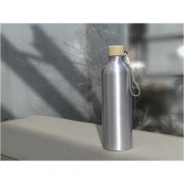 Logotrade Firmengeschenke das Foto: Malpeza 1L RCS-zertifizierte Wasserflasche aus recyceltem Aluminium 