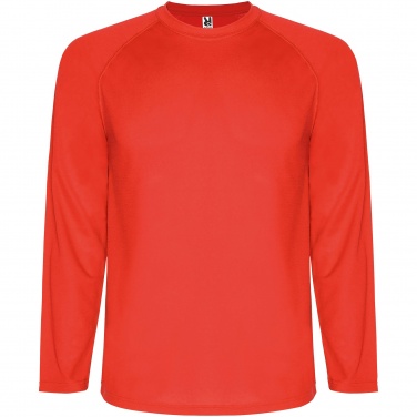 Logotrade Geschäftsgeschenke das Foto: Montecarlo Langarm-Sport-Shirt für Kinder