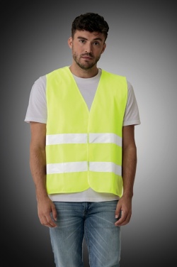 Logotrade Werbegeschenke das Foto: Sicherheitsweste aus GRS recyceltem PET