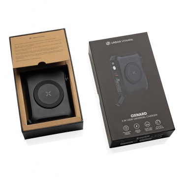 Logotrade Firmengeschenke das Foto: Urban Vitamin Oxnard 5-in-1 65W Universal-Ladegerät