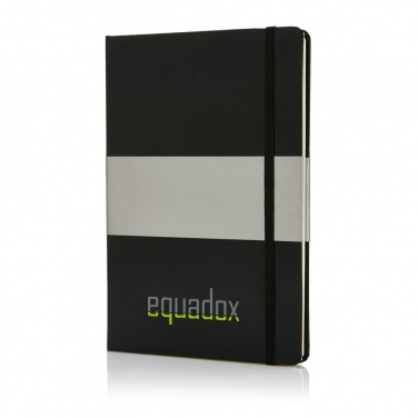 Logotrade Werbegeschenke das Foto: Deluxe Hardcover A5 Notizbuch