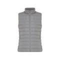 Iqoniq Meru Damen Bodywarmer aus recyceltem Polyester, silbergrau