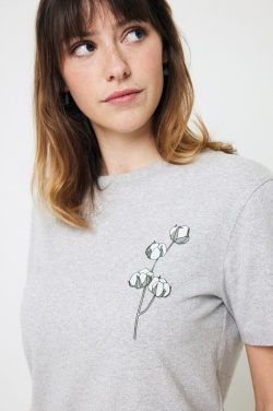 Logotrade Logogeschenke das Foto: Iqoniq Manuel ungefärbtes T-Shirt aus recycelter Baumwolle