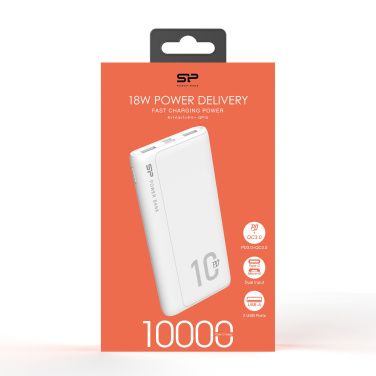 Logotrade Logogeschenke das Foto: POWERBANK SILIKON POWER QP15 10000 MAH