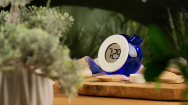 Logotrade Firmengeschenke das Foto: Intelligente Öko-Wasseruhr