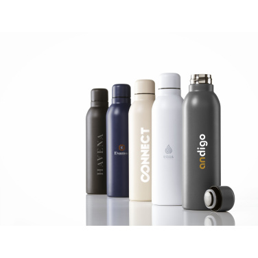 Logotrade Geschäftsgeschenke das Foto: Helios RCS Trinkflasche aus recyceltem Stahl 470 ml