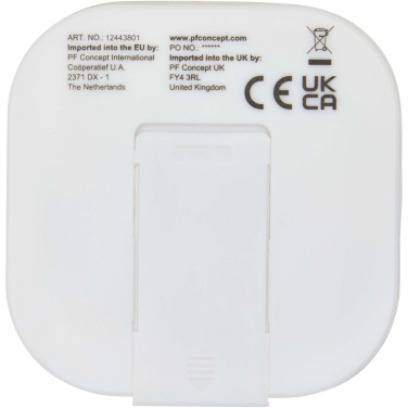 Logotrade Geschäftsgeschenke das Foto: Baekdu kabelgebundenes Headset Typ-C mit Aufbewahrungsbox aus recyceltem Kunststoff