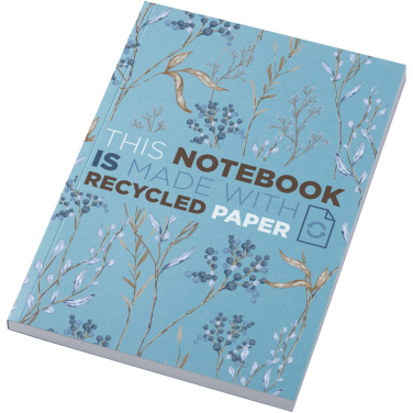 Logotrade Firmengeschenke das Foto: Novella Austen A5 Softcover Notizbuch aus Recyclingmaterial – 100 Blatt