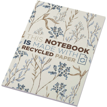 Logotrade Geschäftsgeschenke das Foto: Novella Austen A5 Softcover Notizbuch aus Recyclingmaterial – 50 Blatt