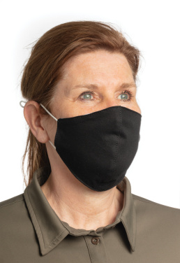 Logotrade werbemittel das Foto: Wiederverwendbare 2-lagige Baumwoll-Gesichtsmaske