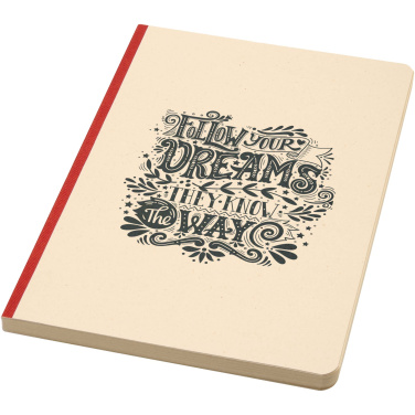 Logotrade werbemittel das Foto: Liliana A5 Zuckerrohr und RPET Softcover Notizbuch