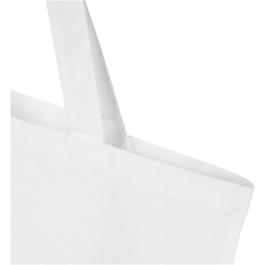 Logotrade Logogeschenke das Foto: Madras Blend 140 g/m² Tragetasche aus GRS-recycelter Baumwolle 7L