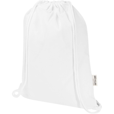 Logotrade Werbegeschenke das Foto: Oregon Blend 140 g/m² GRS-recycelter Turnbeutel 5 L