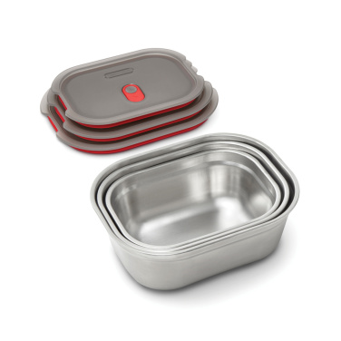 Logotrade Werbegeschenke das Foto: Black+Blum 3-tlg. Mealprep Box Set - klein, medium, groß