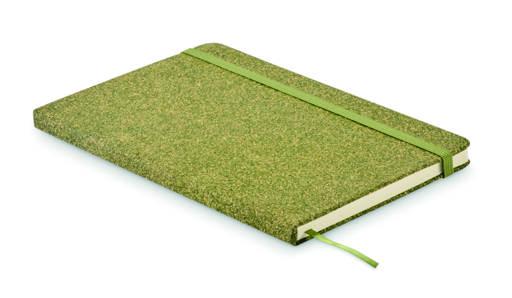 Logotrade Geschäftsgeschenke das Foto: DIN A5 Notizbuch mit Teesatz