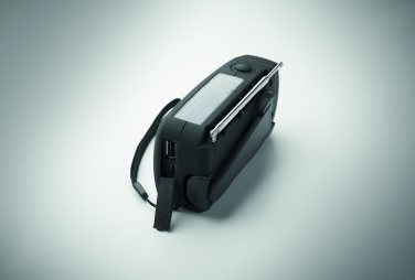 Logotrade Firmengeschenke das Foto: AM/FM Radio mit Taschenlampe