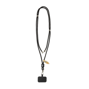 Logotrade Firmengeschenke das Foto: CarryLoop verstellbares Handyband aus RCS rec. PET