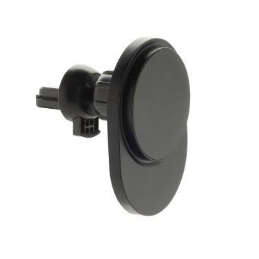 Logotrade Geschäftsgeschenke das Foto: PowerCruze magnetischer 15W Autohalter aus RCS rec. ABS