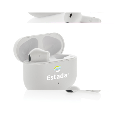 Logotrade Geschäftsgeschenke das Foto: Tunevo kabellose Ohrhörer aus RCS recyceltem Kunststoff