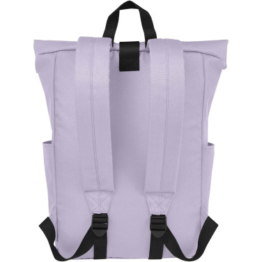Logotrade Werbegeschenke das Foto: Byron 15,6" GRS RPET Roll-Top Rucksack 18 L