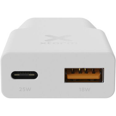Logotrade Geschäftsgeschenke das Foto: Xtorm XG2SL025 Go2 SlimLine 25W Ladegerät