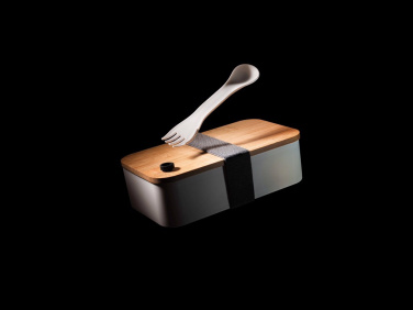 Logotrade Firmengeschenke das Foto: RCS RPP Lunchbox mit Bambusdeckel