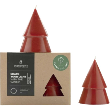 Logotrade Werbegeschenke das Foto: Originalhome Weihnachtsbaum Kerze M, 2er Set