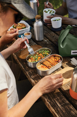 Logotrade Geschäftsgeschenke das Foto: Black+Blum Stainless Steel Double Bento Box