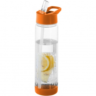Logo trade advertising products picture of: Tutti-frutti 740 ml Tritan™ infuser sport bottle