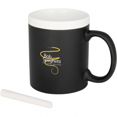 Logotrade promotional merchandise image of: Chalk-write 330 ml ceramic mug
