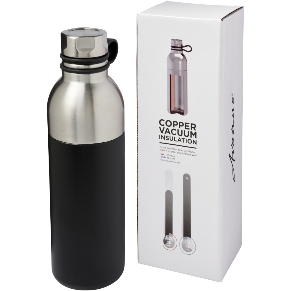 Logo trade promotional giveaways image of: Koln 590 ml copper vacuum insulated sport bottle