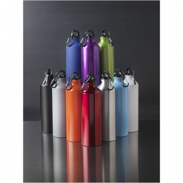 Logotrade promotional product image of: Oregon 770 ml matte water bottle with carabiner