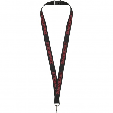 Logo trade promotional merchandise photo of: Lago lanyard with break-away closure