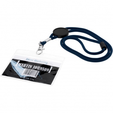 Logo trade promotional giveaway photo of: Serge transparent badge holder