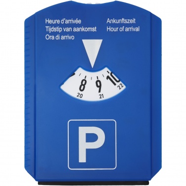 Logo trade promotional merchandise photo of: Spot 5-in-1 parking disc