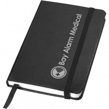 Logo trade promotional merchandise picture of: Classic A6 hard cover pocket notebook