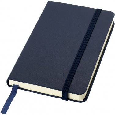 Logo trade promotional giveaways image of: Classic A6 hard cover pocket notebook
