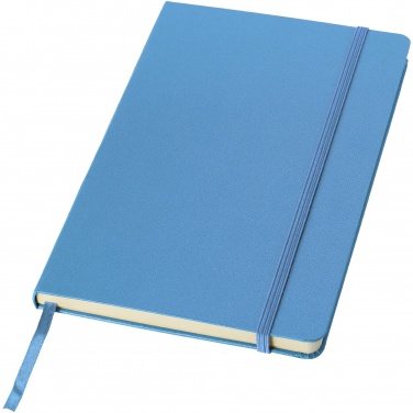 Logo trade promotional giveaways picture of: Classic A5 hard cover notebook