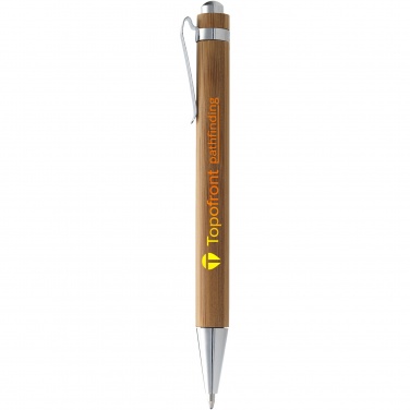 Logo trade promotional products picture of: Celuk bamboo ballpoint pen