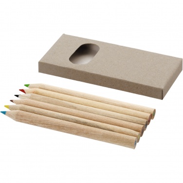 Logotrade corporate gift picture of: Ayola 6-piece coloured pencil set