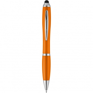 Logotrade business gifts photo of: Nash stylus ballpoint pen with coloured grip
