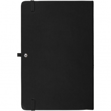 Logo trade corporate gifts image of: Theta A5 hard cover notebook