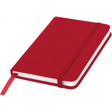 Logo trade promotional items picture of: Spectrum A6 hard cover notebook