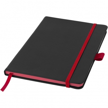 Logo trade business gifts image of: Colour-edge A5 hard cover notebook