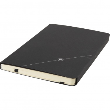Logo trade corporate gifts picture of: Revello A5 soft cover notebook