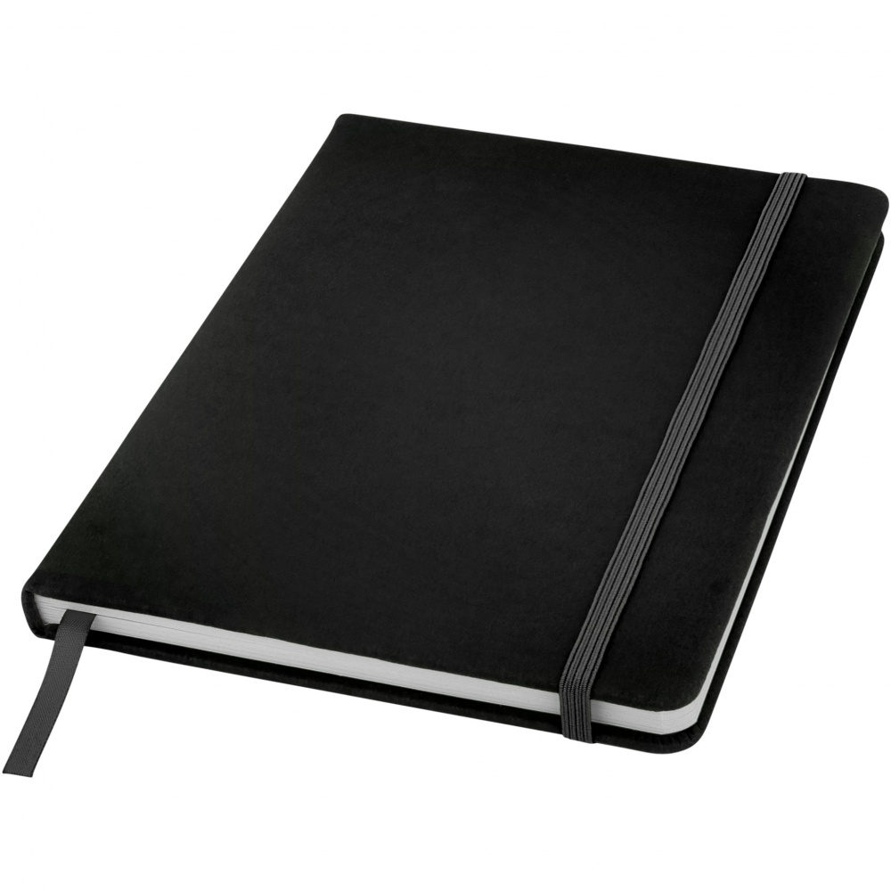 Logo trade promotional giveaway photo of: Spectrum A5 notebook with blank pages