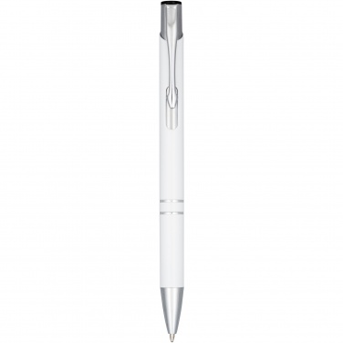 Logotrade promotional item picture of: Moneta anodized aluminium click ballpoint pen