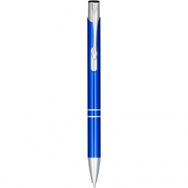 Logotrade promotional product picture of: Moneta anodized aluminium click ballpoint pen